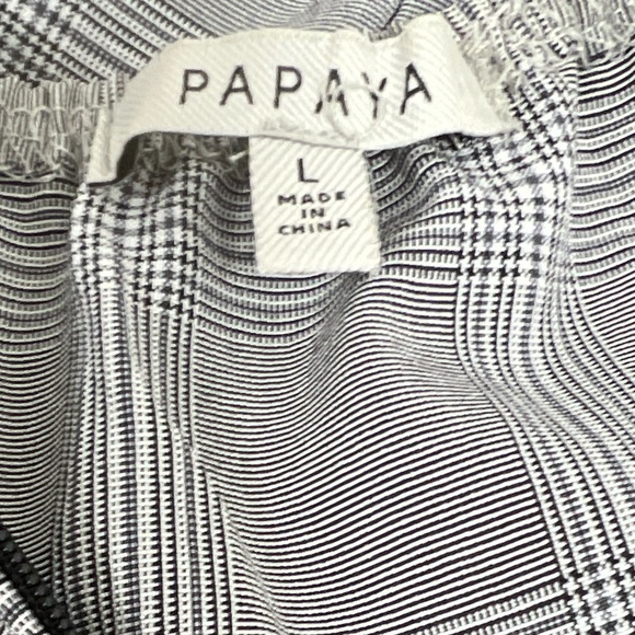 Grey Plaid Jumpsuit - Picture 4 of 5